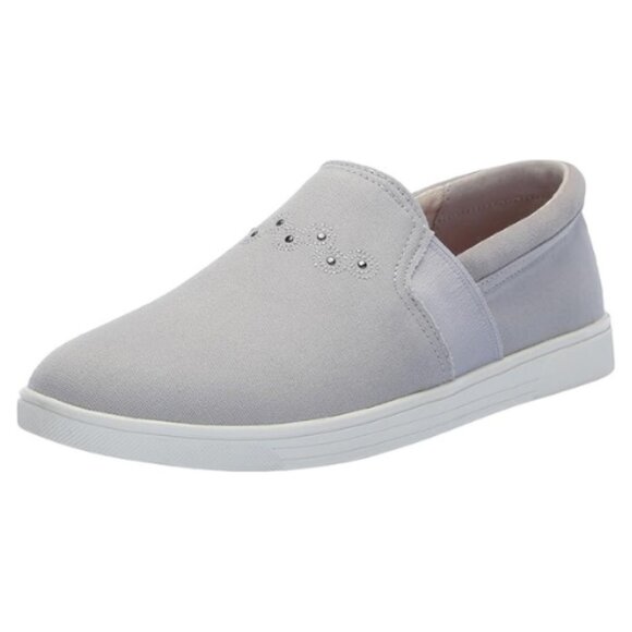 Spenco Women's Waterfront Canvas Sneaker Shoes Size 7 D  GREY - Picture 1 of 8